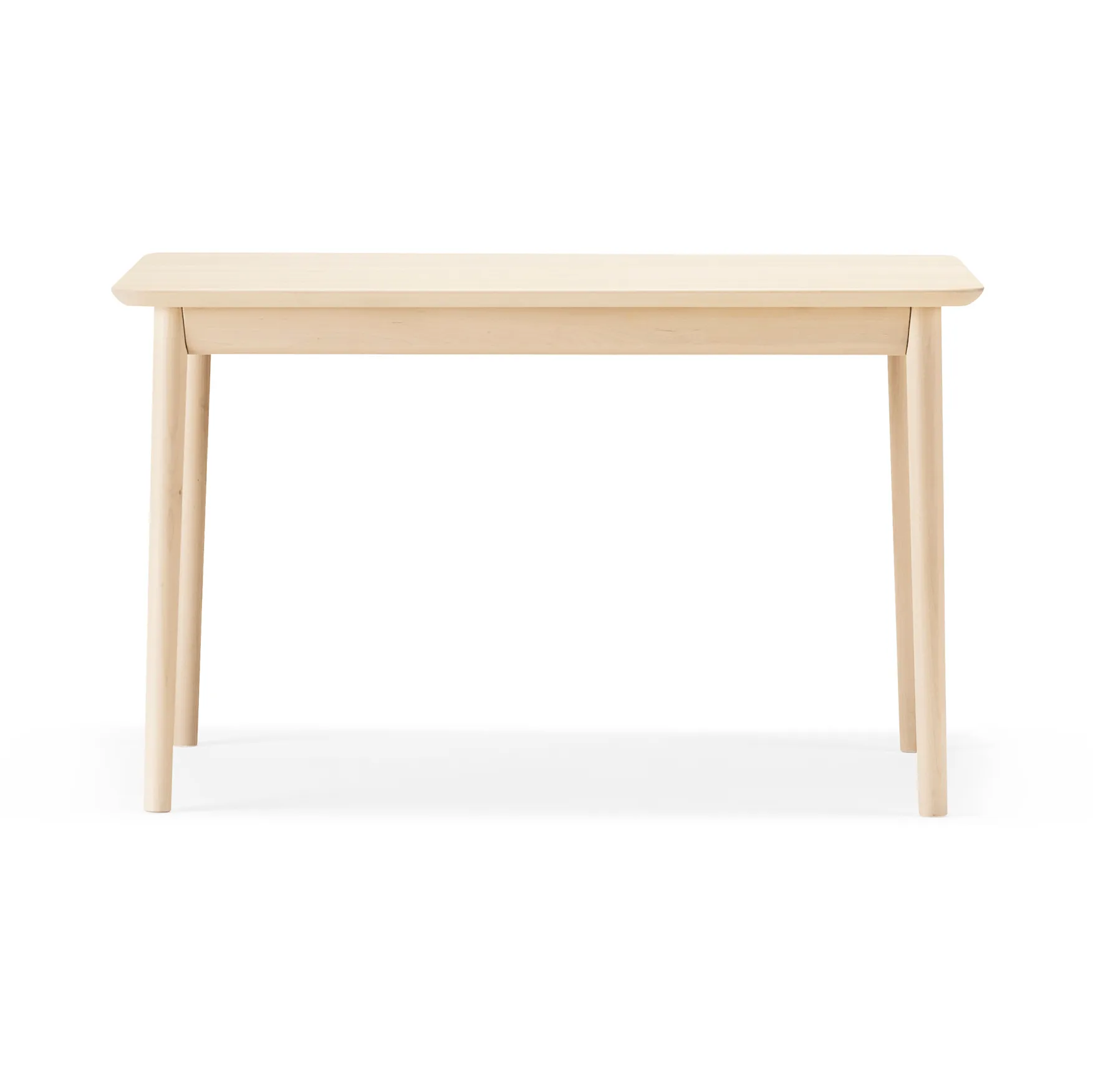 Mesa Prima Vista, Verniz madeira natural, 120cm 1 inserção  Stolab