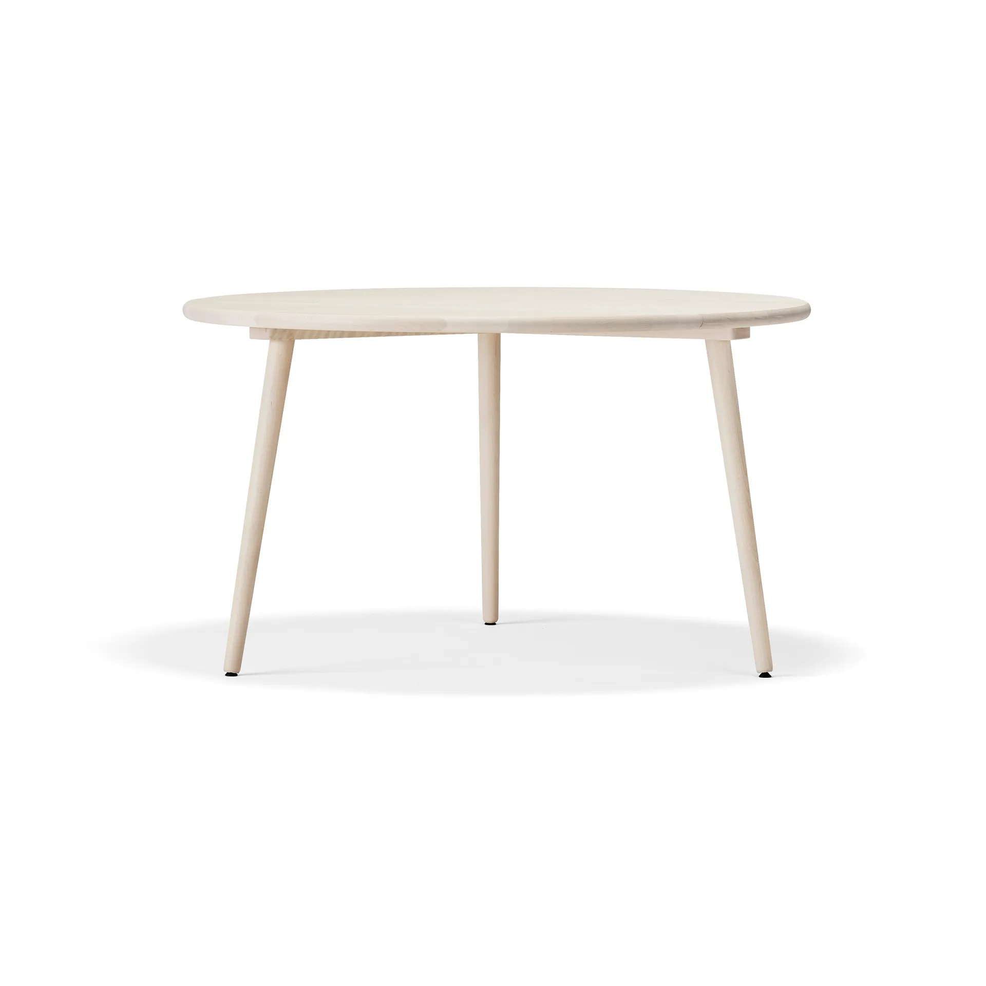 Miss Tailor mesa de jantar Ø130 cm, Bétula clara, laqueado mate Stolab