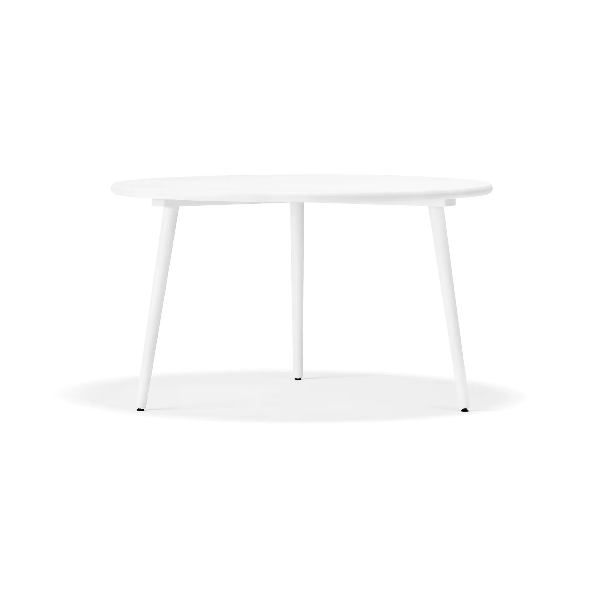 Miss Tailor mesa de jantar Ø130 cm, Branco 21. Tampo fixo Stolab