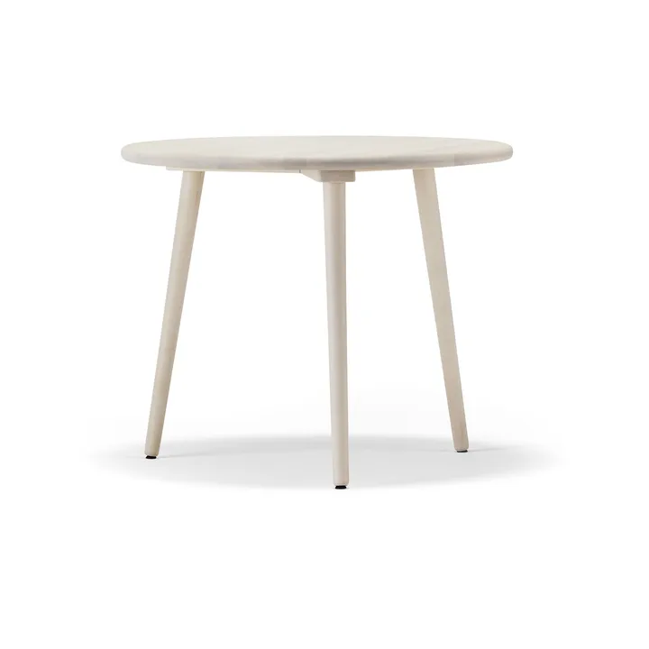 Miss Tailor mesa de jantar Ø90 cm - Verniz mate claro de bétula - Stolab