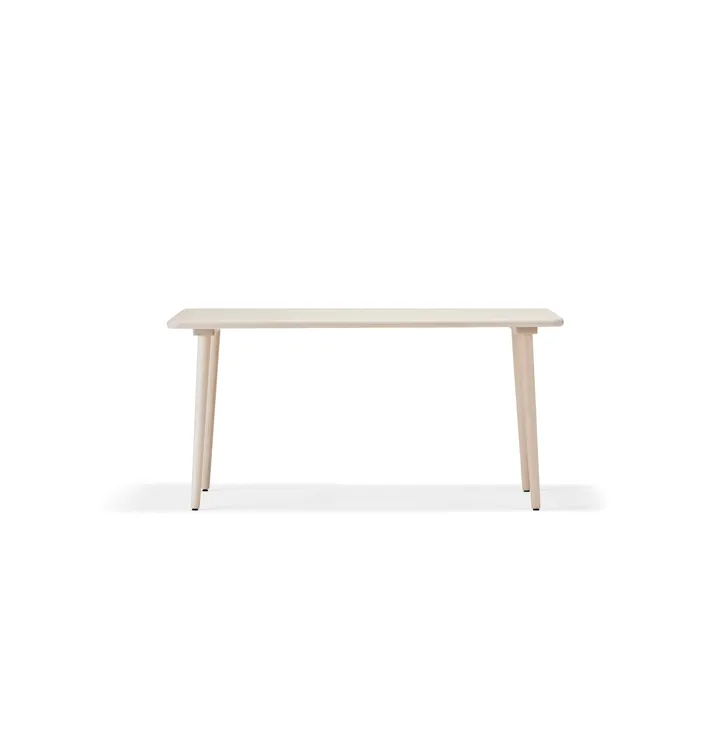 Miss Tailor mesa de jantar - Verniz mate claro de bétula,130x90 cm  - Stolab