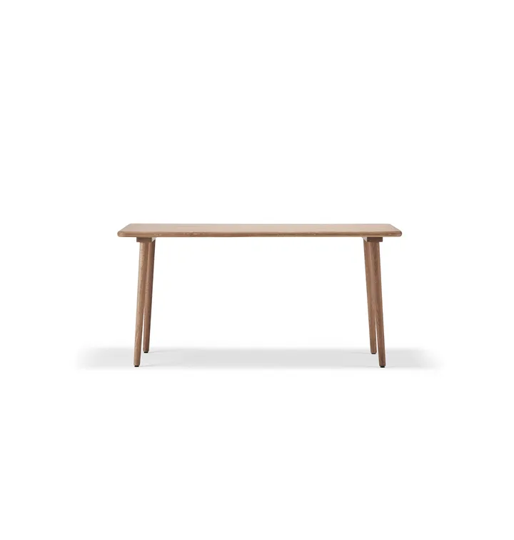 Miss Tailor mesa de jantar - verniz natural de carvalho, 130x90 cm  - Stolab