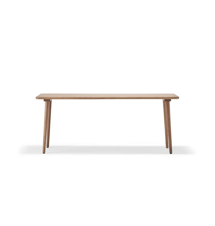 Miss Tailor mesa de jantar - verniz natural de carvalho,  180x90 cm - Stolab