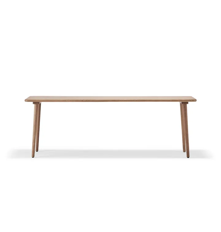 Miss Tailor mesa de jantar - verniz natural de carvalho, 210x90x74  - Stolab