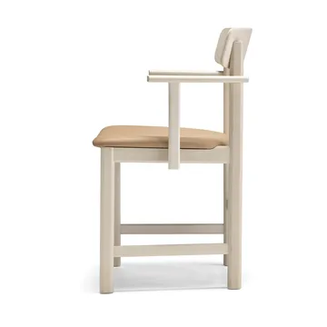 Pal cadeira com braços - Bétula clara verniz mate-Elmosoft 22030 - Stolab