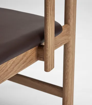 Pal cadeira com braços - Carvalho natural óleo-Elmosoft 93129 - Stolab