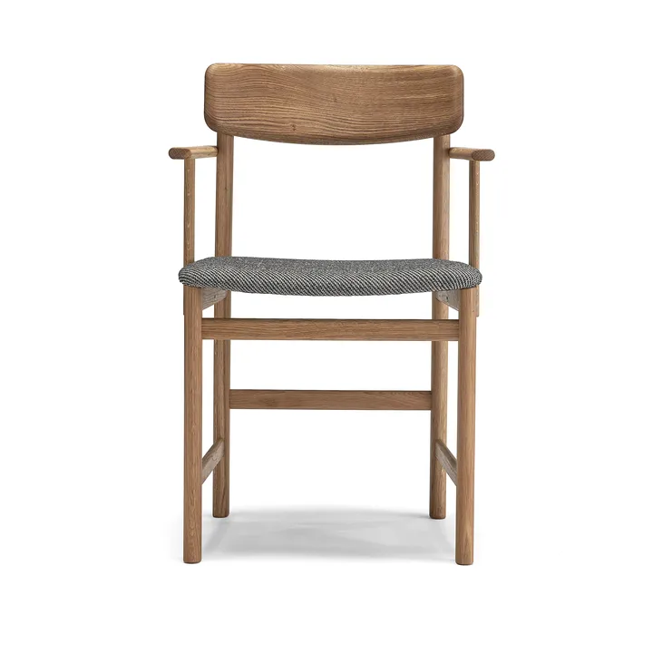 Pal cadeira com braços - Carvalho natural óleo-Tornado V3576 - Stolab