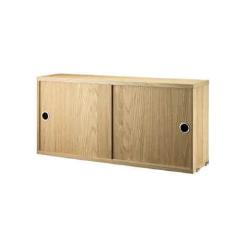 Armário com portas de correr String - carvalho, 78x20 cm - String