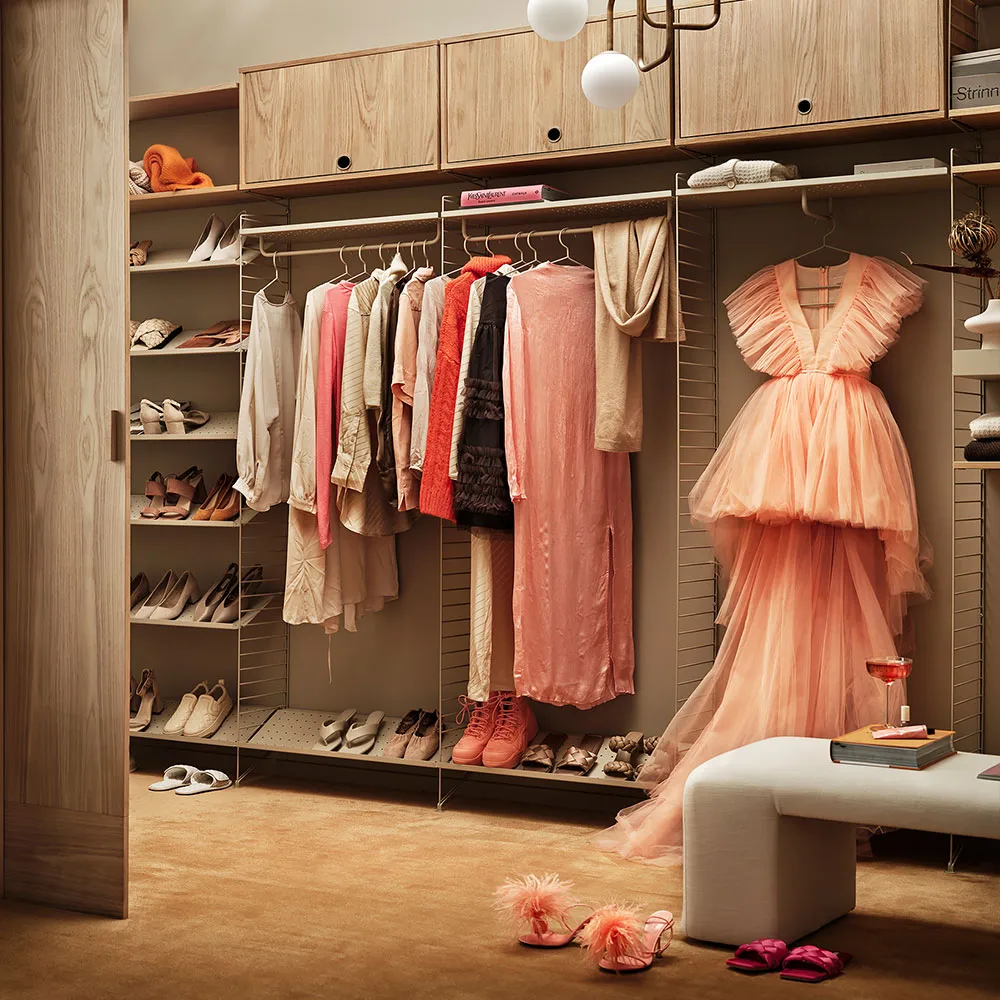 Armário superior String, Carvalho, 78x30 cm String