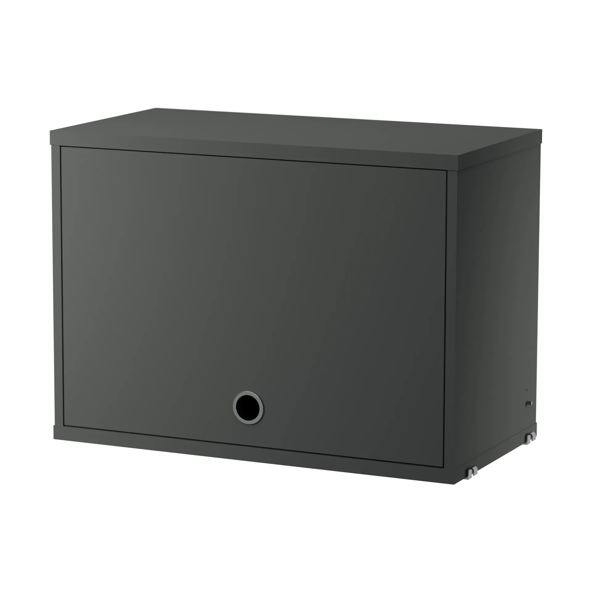 Armário superior String, Cinza escuro, 58x30 cm String