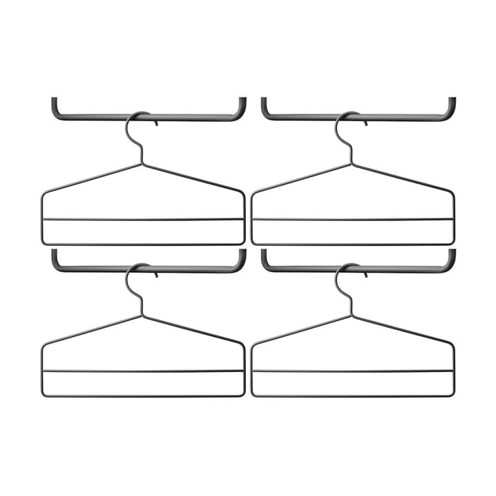 Cabide String 4 unidades - Preto - String