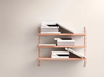 Estante de prateleiras blush String Pocket - Blush (rosa) - String