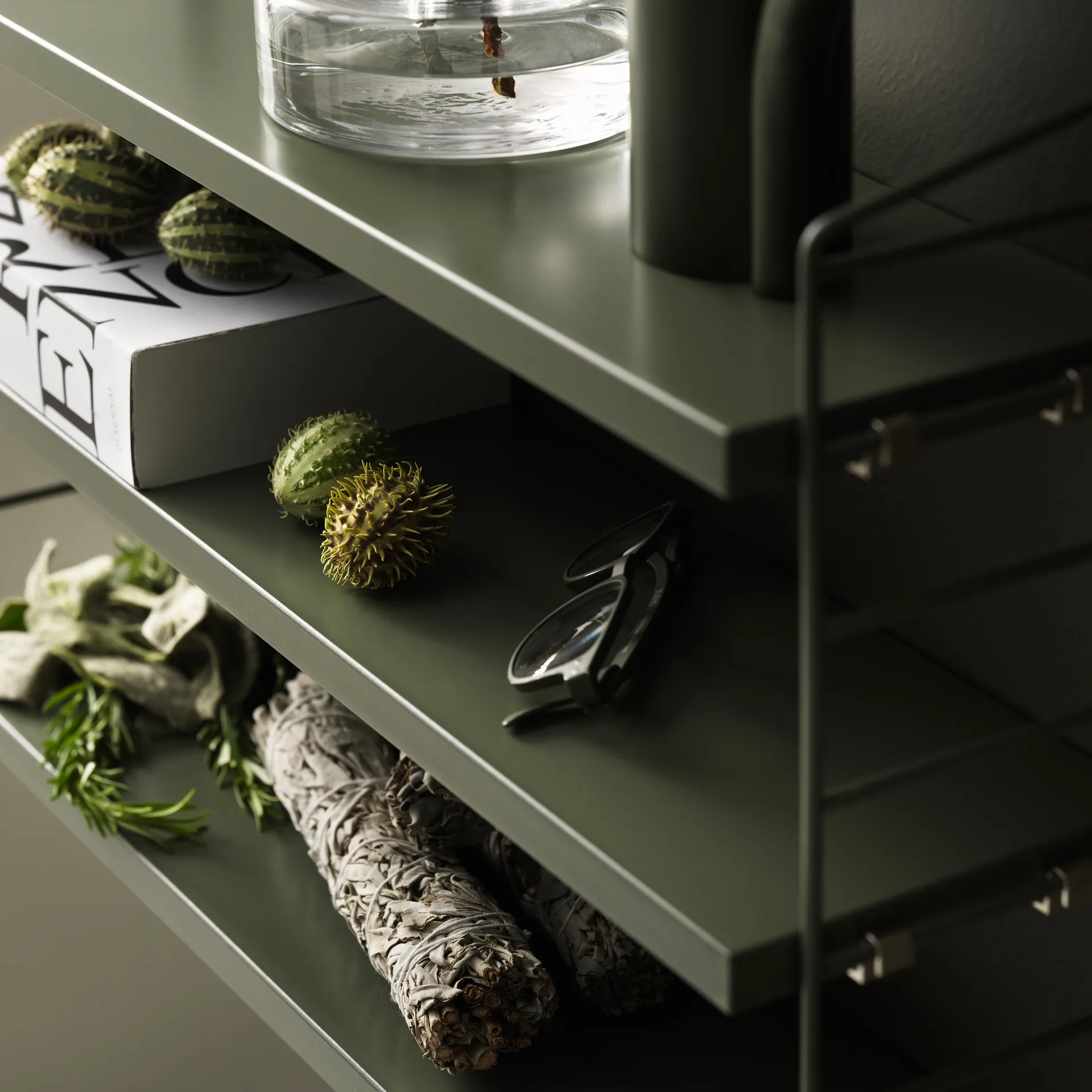 Estante de prateleiras sage String Pocket, Sage (verde) String