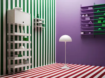 Gabinete String 58 cm - Branco, 58x30 cm - String