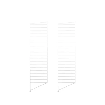 Painel de chão String - branco, 115x30 cm, 2 unidades - String