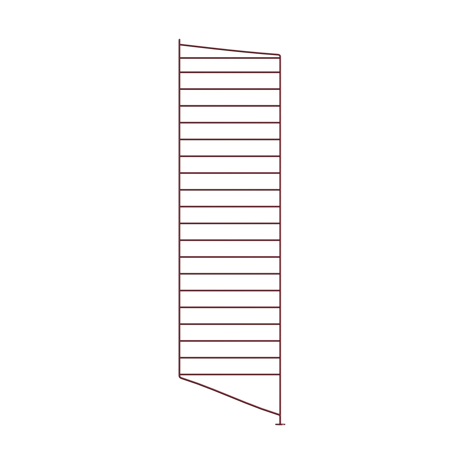 Painel de chão String, Vermelho-escuro, 115x30 cm, pack de 1 String