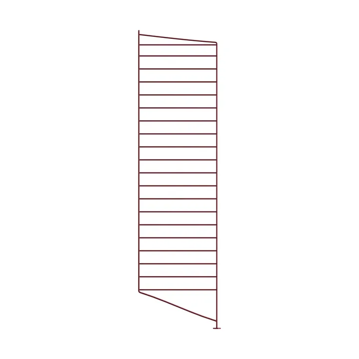 Painel de chão String - Vermelho-escuro, 115x30 cm, pack de 1 - String