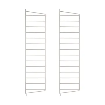 Painel de parede String - Bege, 75x20 cm, conjunto de 2 - String