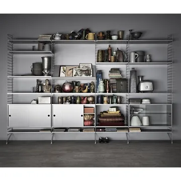 Painel de parede String - Bege, 75x30 cm, conjunto de 1 - String