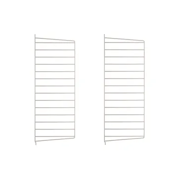 Painel de parede String - Bege, 75x30 cm, conjunto de 2 - String