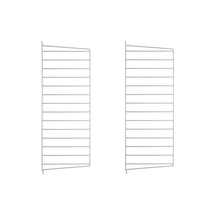 Painel de parede String - Bege, 75x30 cm, conjunto de 2 - String