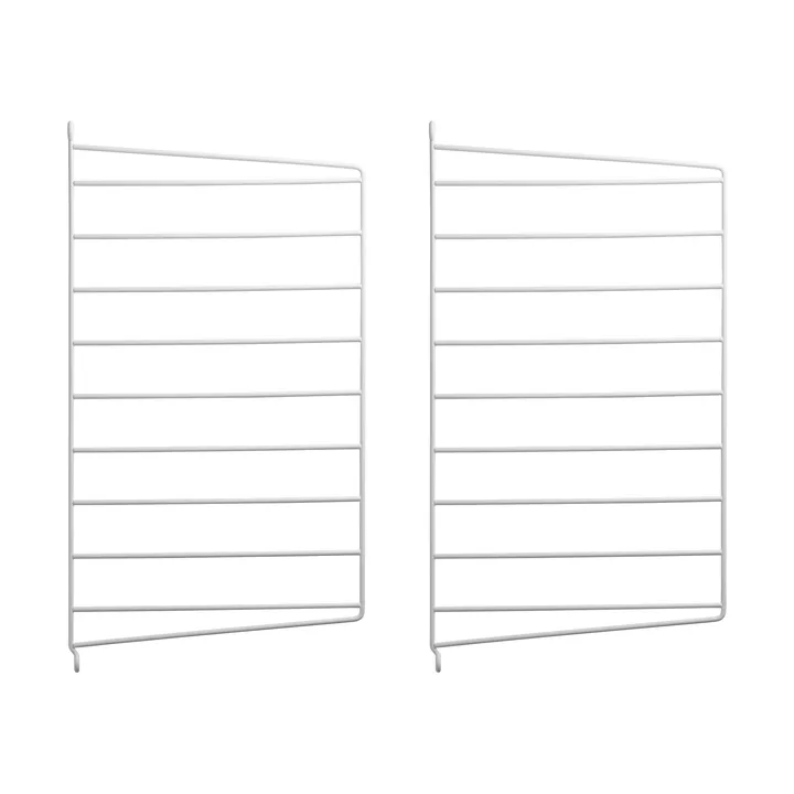 Painel de parede String - Branco, 50x30 cm, conjunto de 2 - String