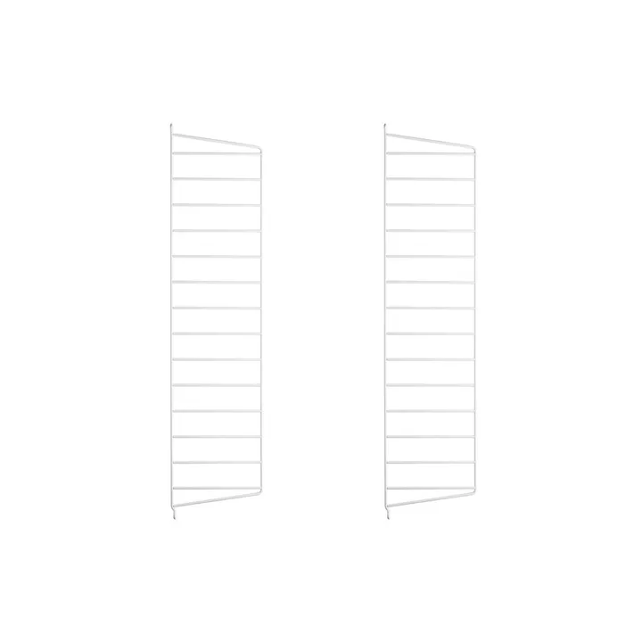 Painel de parede String - Branco, 75x20 cm, conjunto de 2 - String