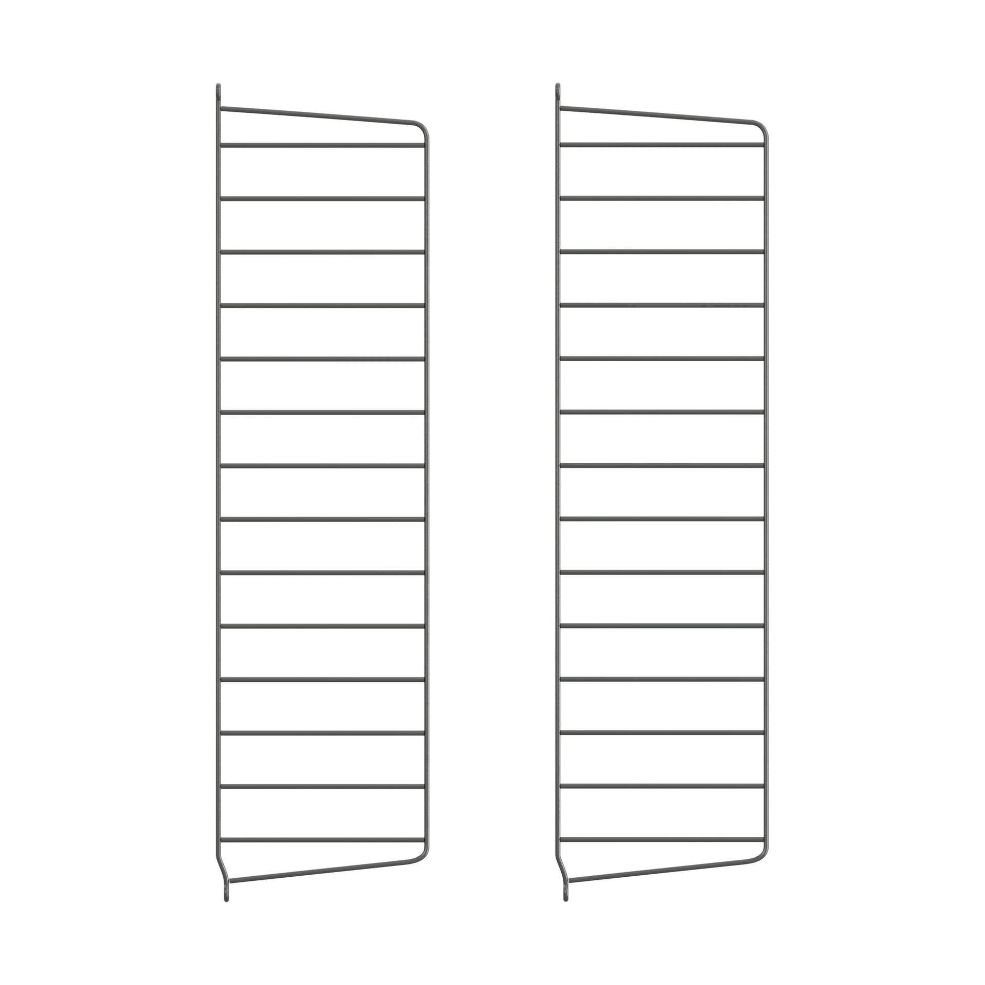 Painel de parede String, Cinza escuro, 75x20 cm, conjunto de 2 String