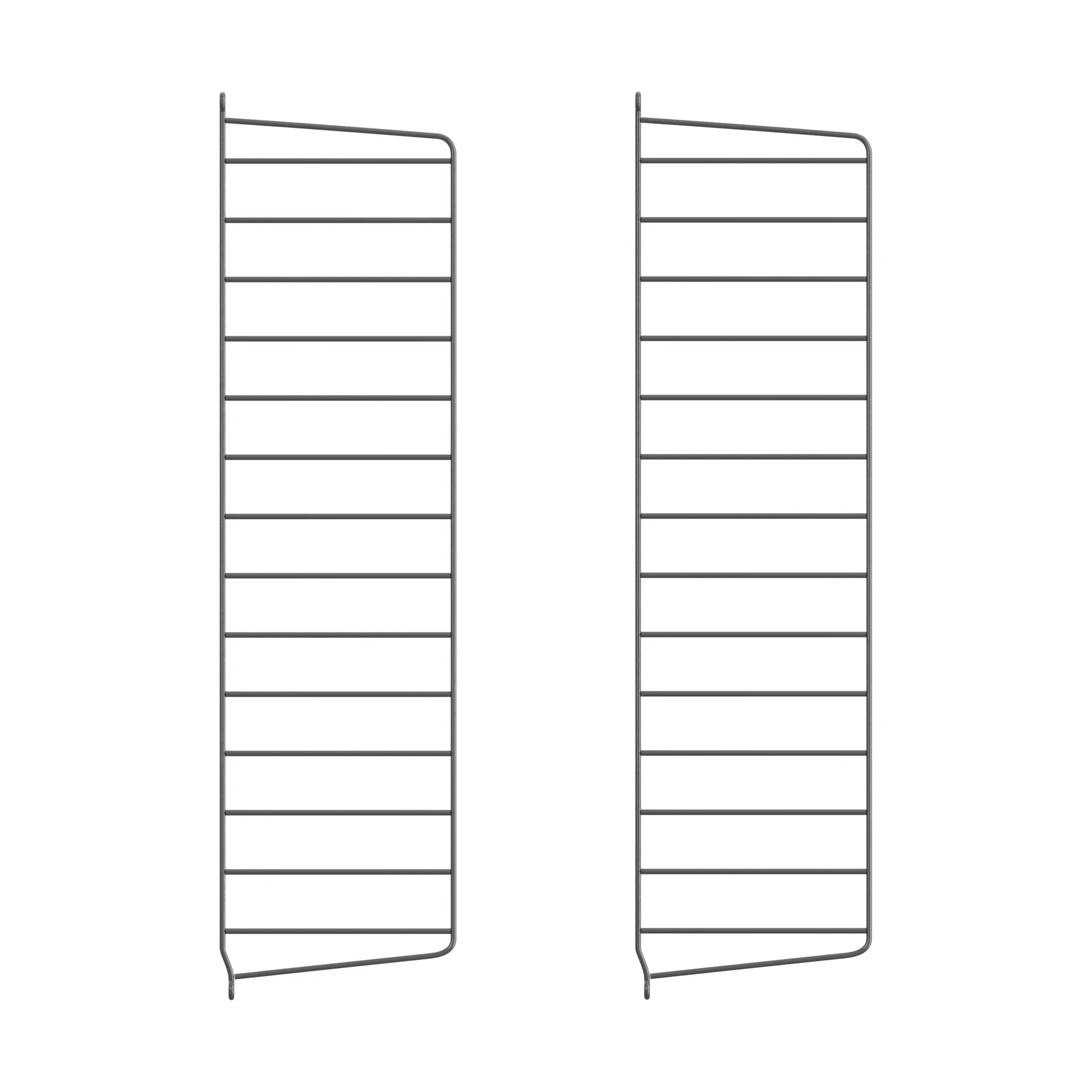 Painel de parede String, Cinza escuro, 75x20 cm, conjunto de 2 String