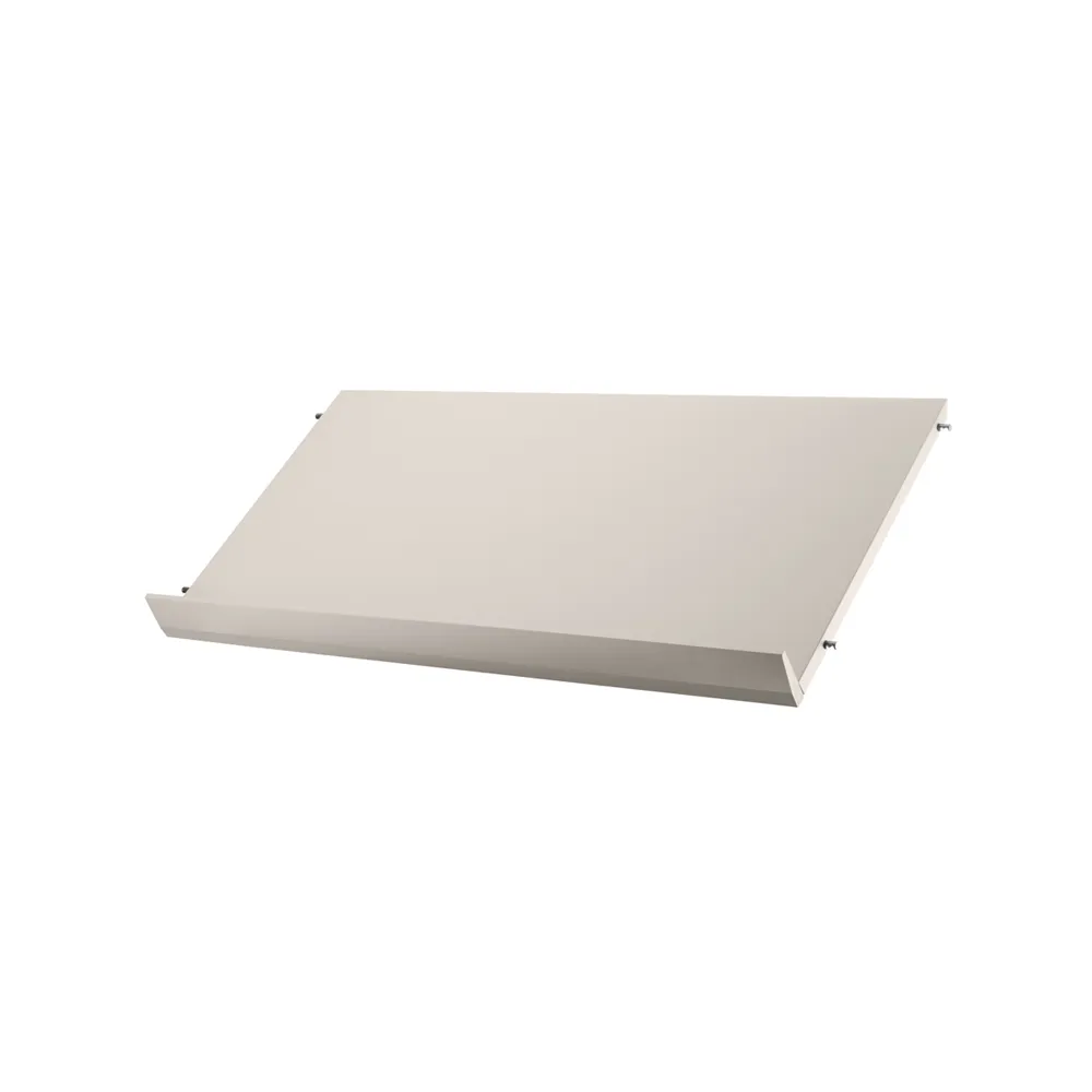 Prateleira de madeira para revistas String, bege, 78x30 cm String