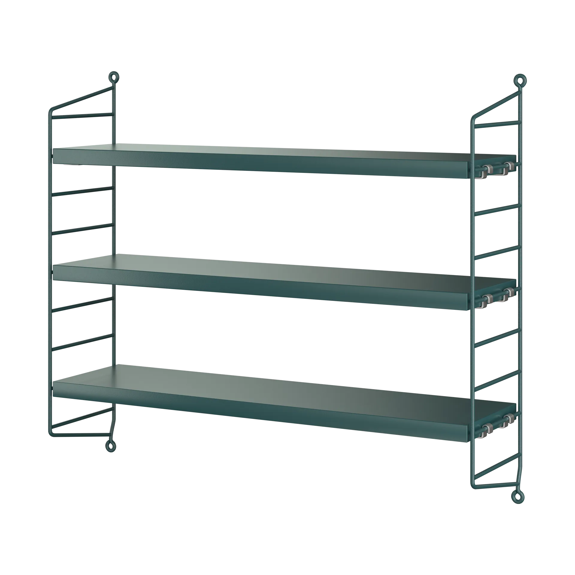 Prateleira de parede String Pocket, Tegnér verde String