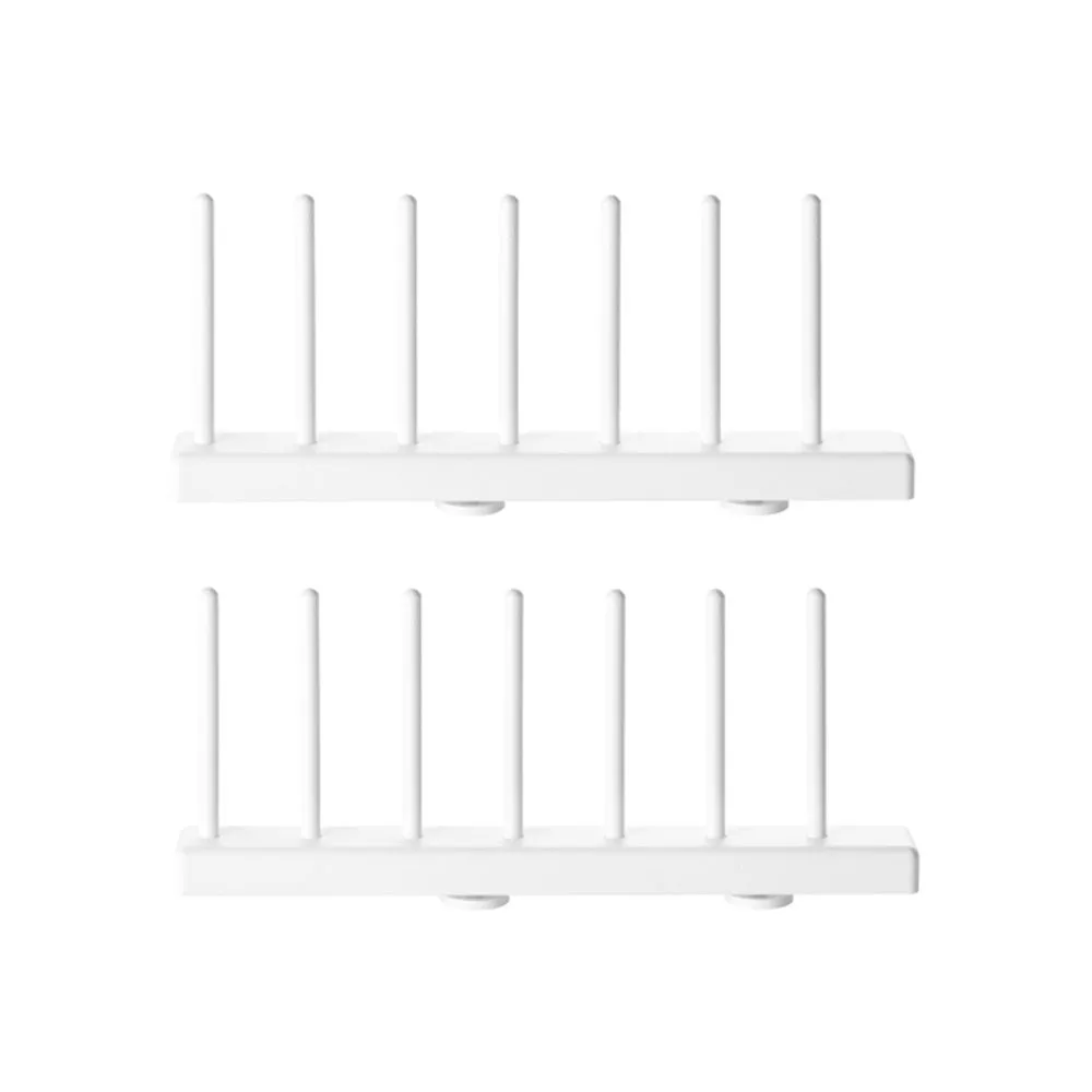 Prateleira para pratos String, branco, 20 cm, 2 unidades String