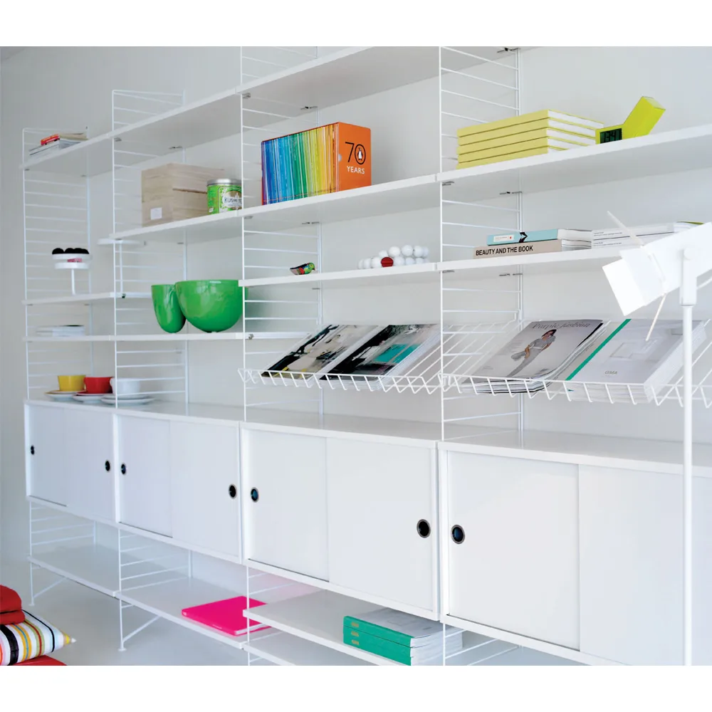 Prateleira para revistas String, branco String