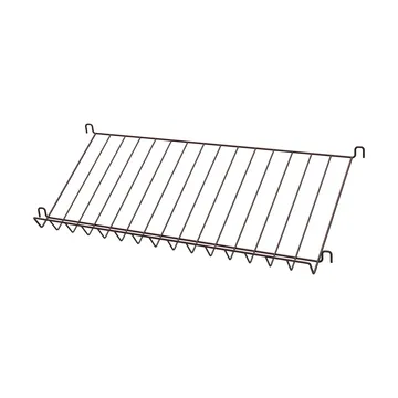 Prateleira para revistas String - Castanho-escuro, 78x30 cm - String