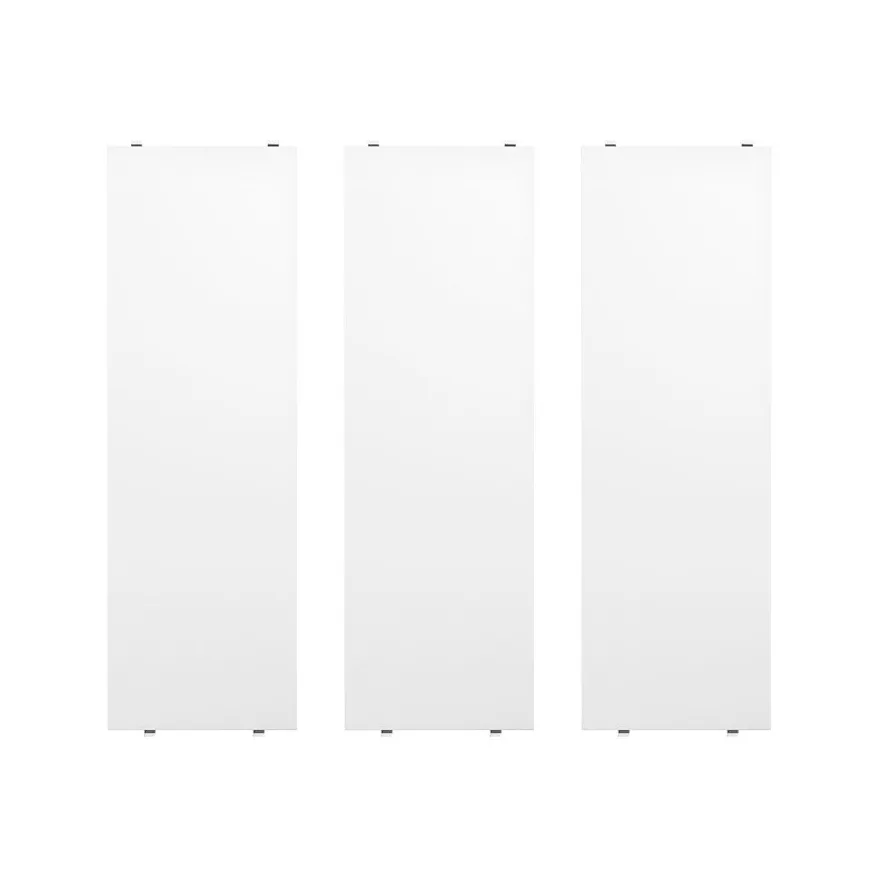 Prateleira String, branco, 58x20 cm, 3 unidades String