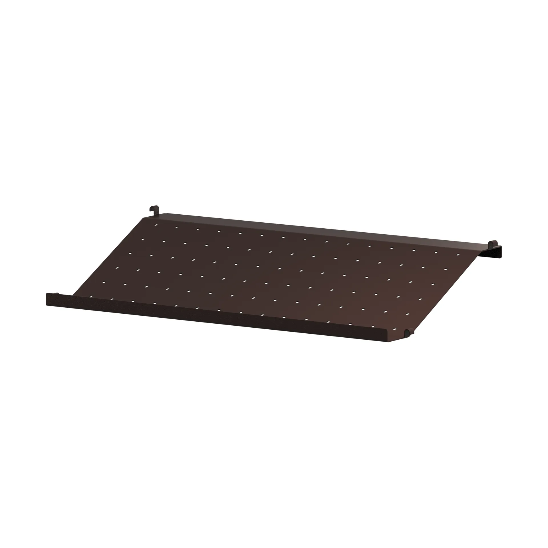 Sapateira metálica String, Castanho escuro, 58x30 cm String