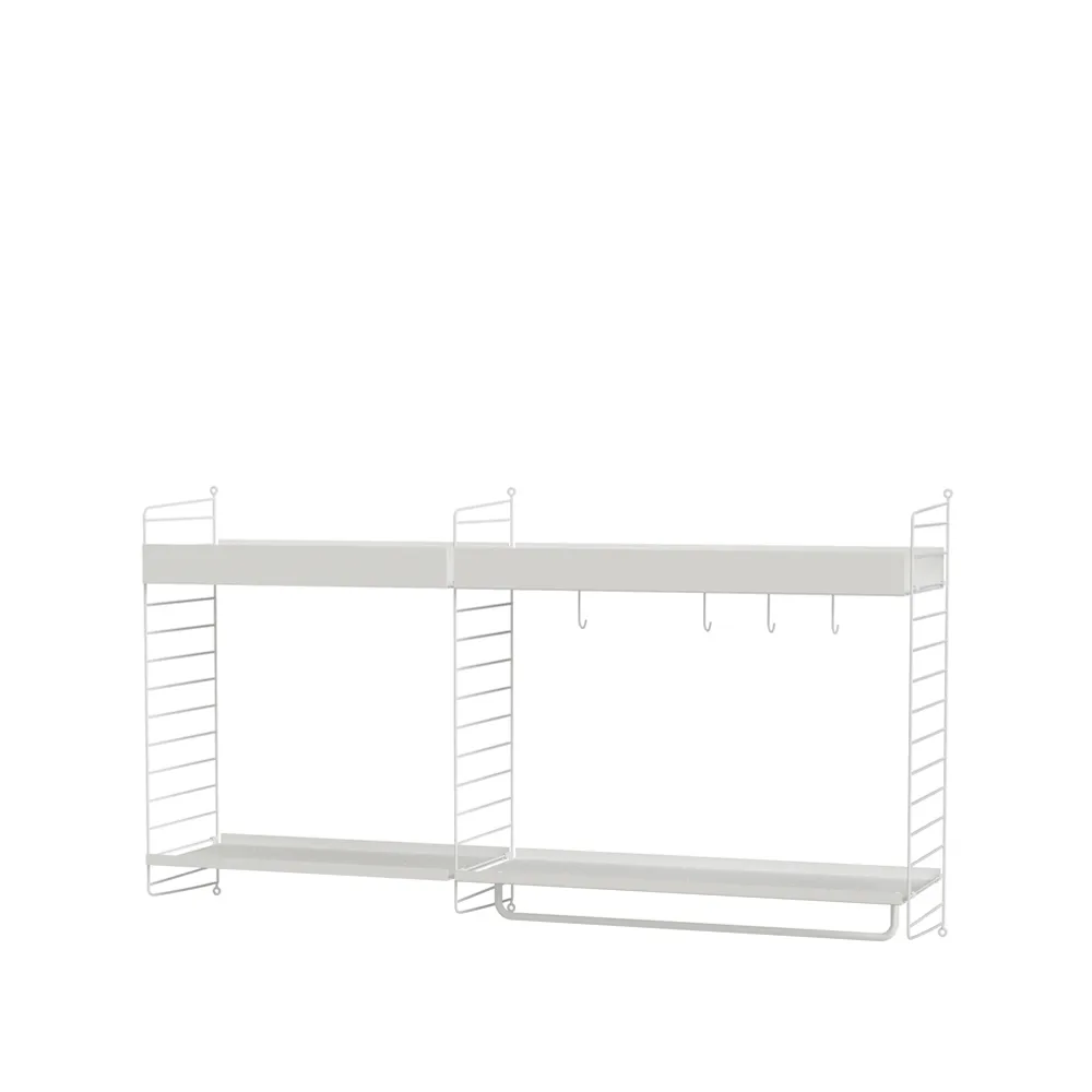 String cozinha branco - combinação A String