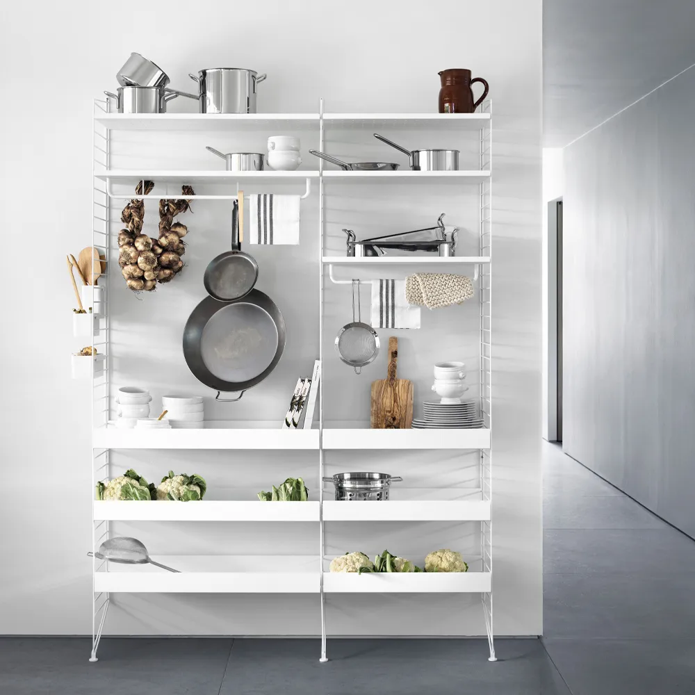 String cozinha branco - combinação G String