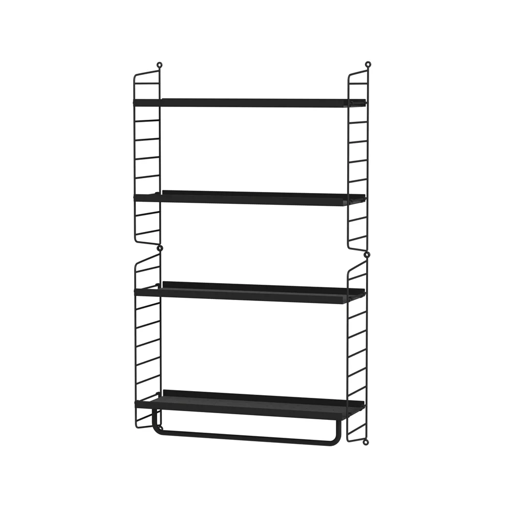 String cozinha preto - combinação D String