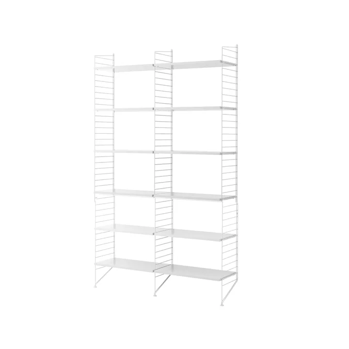 String estante para livros combinação A - branco - String