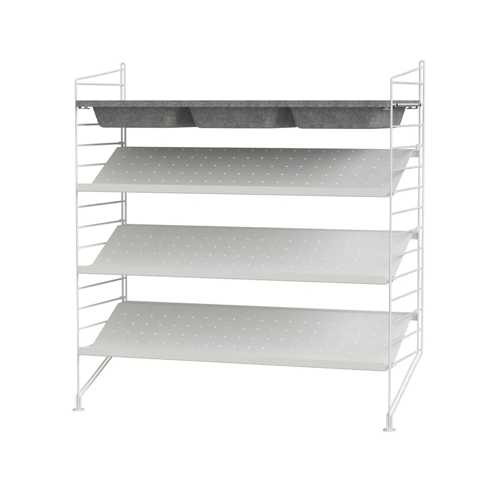 String hall de entrada branco - combinação O String