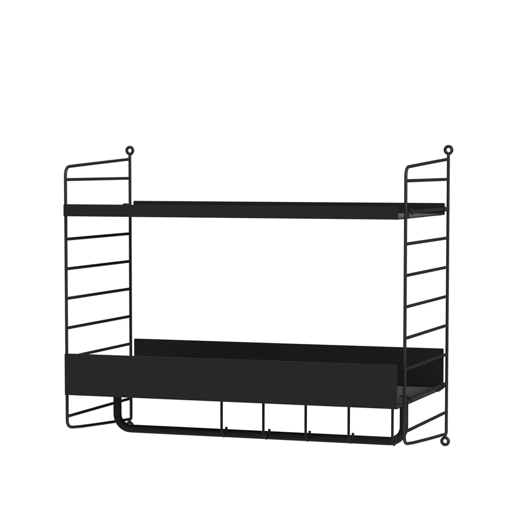 String hall de entrada preto - combinação G String