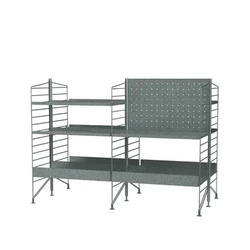 String Outdoor galvanizado - combinação L - undefined - String