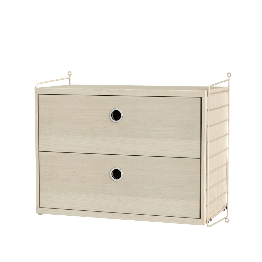 String quarto freixo e bege - combinação A String