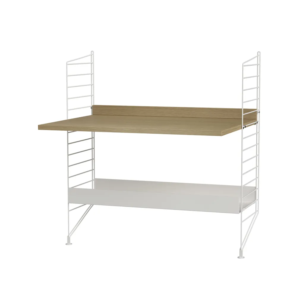 String quarto infantil carvalho e branco - combinação A String