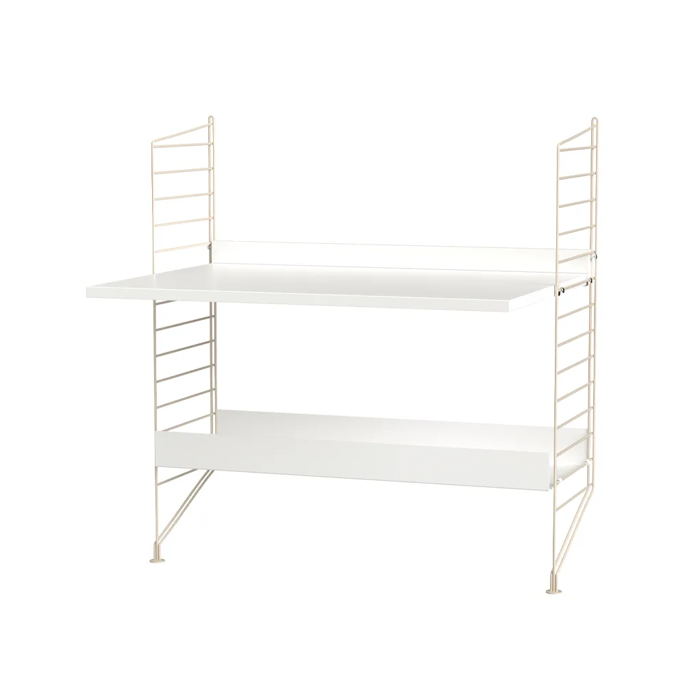 String quarto infantil combinação A - branco e bege String