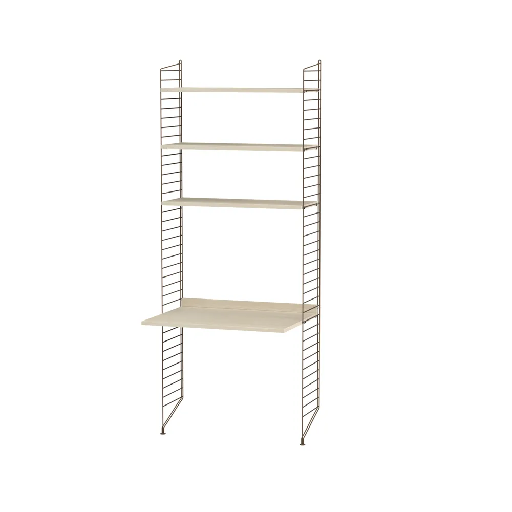 String quarto infantil freixo e castanho - combinação C String