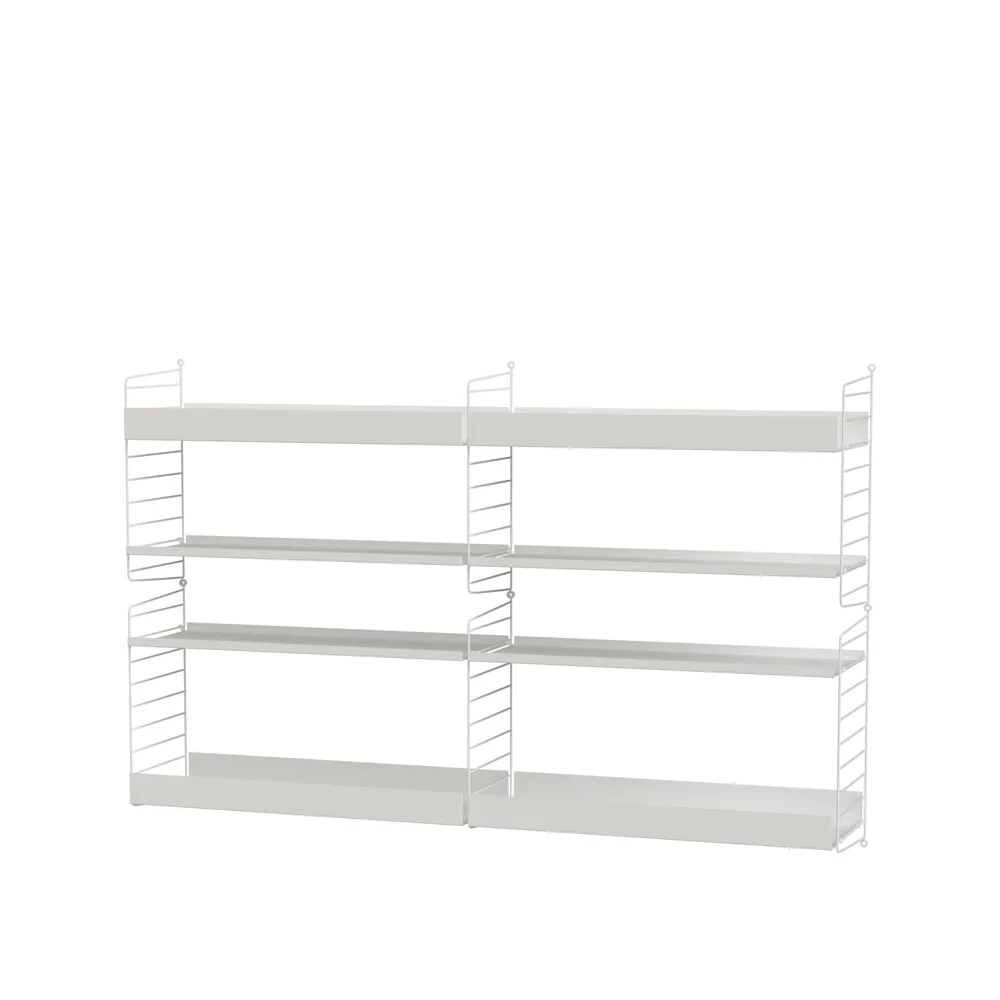 String sala de estar branco - combinação L String