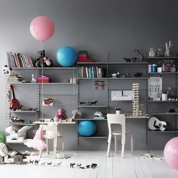 Tampo de trabalho String - Branco, 78x58 cm - String