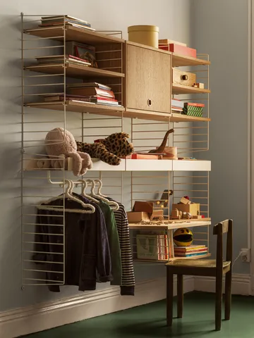 Tampo de trabalho String - Carvalho, 58x58 cm - String